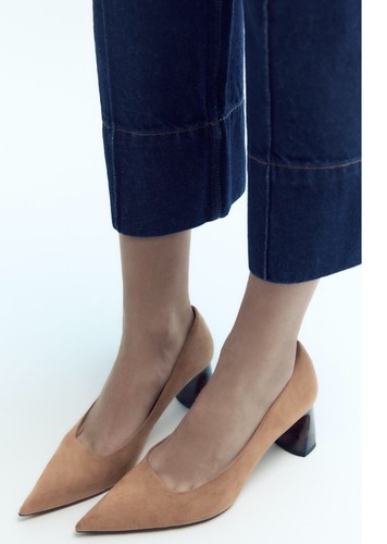 Zara block heels size 7.5 US - Picture 7 of 8