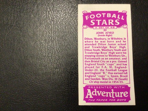 Adventure Paper for Boys, - Football Stars Cards , SELECT THE CARDS YOU NEED. - Picture 29 of 47
