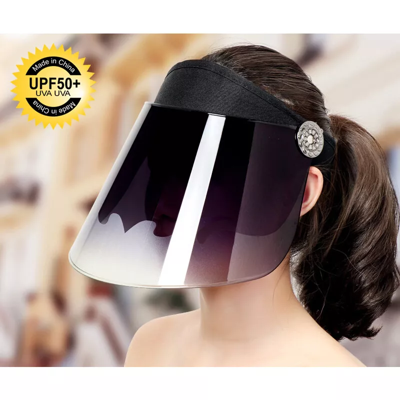 Face Shield Sun Visor- Sturdy Comfortable Adjustable Headband Sun UV  Protection