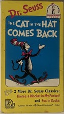 Dr. Seuss - The Cat in the Hat Comes Back (VHS, 1994)**BUY 2 GET 2 FREE**