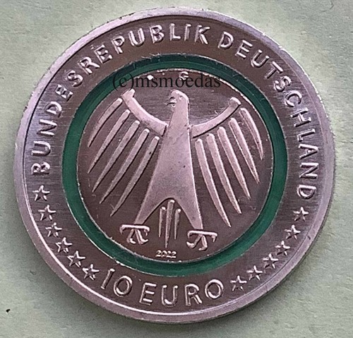 Deutschland 10 Euro Rolle 2022 Pflege 25x 10 € Münzen Euromünzen Sammlermünzen G - Bild 3 von 3