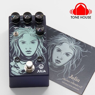 Walrus Audio Julia V2 Analog Chorus / Vibrato Effect Pedal