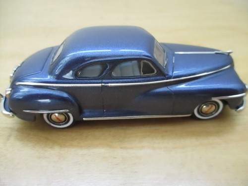 Conquest Models, CON 57, 1948 Dodge Coupe, blue poly, , 1:43, MB, hard to find - Picture 10 of 11
