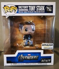 Funko Pop! Victory Shawarma 756 Tony Stark Marvel Avengers exclusivo de Amazon