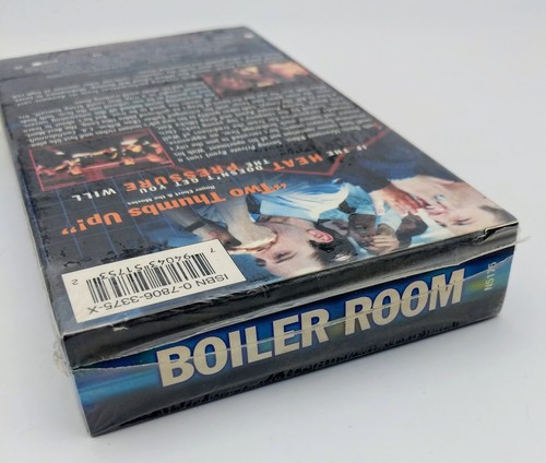 SEALED Boiler Room VHS Tape Vin Diesel Giovanni Ribisi 2000 TORN - Imagen 3 de 3