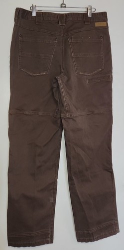 Mens Cabela's Brown Cargo Pants Size 34x34 - Bild 3 von 5