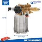 Replacement Pressure Washer Pump 520004 2.5GPM @ 3400 PSI 3/4 Hollow Shaft