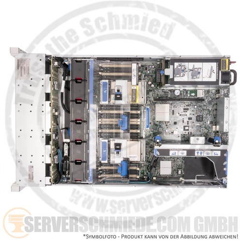 HP DL380p Gen8 Server 2x Xeon E5-2680V2 10C 384GB 24x 16GB RAM 6TB HDD vmware - Zdjęcie 3 z 4
