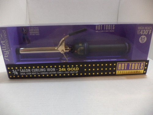 Hot Tools Professional 1101 Curling Iron with Multi-Heat Control, Regular 3/4" - Picture 1 of 12
