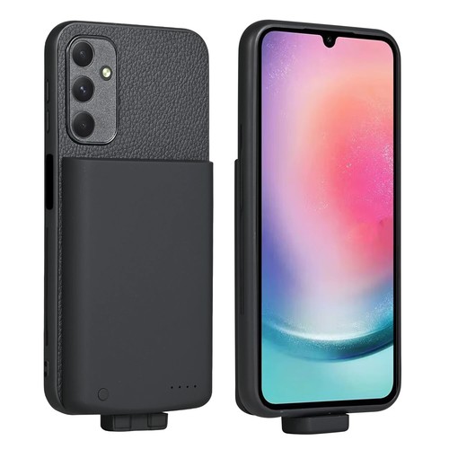 Custodia caricabatterie per Samsung Galaxy A24 4G/A25 power bank cover ricarica - Foto 10 di 22