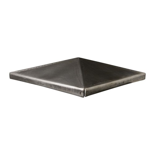 HIGH QUALITY - SQUARE STEEL GATE POST / WROUGHT IRON RAILING POST - S/M SIZE - Picture 3 of 25