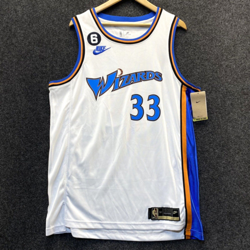 Nike Kyle Kuzma Washington Wizards Jersey #33 Xl Nba Hardwood Classic Edition