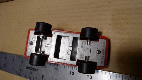 1987 Remco Diecast Plastic - Fire Chief Ford Mustang Car - 4.25" Inches - Picture 6 of 6