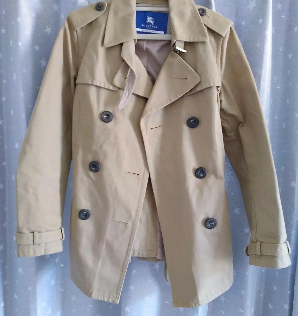 レディースウェア Burberry blue label small Burberry Blue Label Women's Short Trench Coat Size Asian Fit