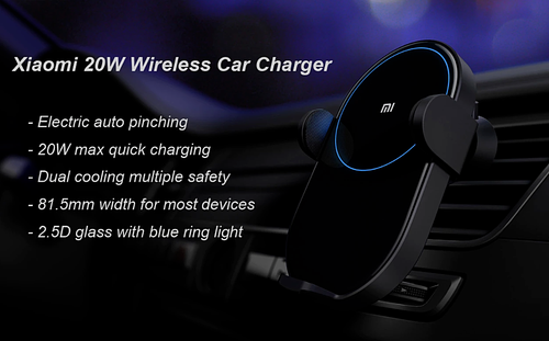 Xiaomi 20W Qi Car Wireless Charger Fast Charging Phone Holder Infrared Sensor AU - Picture 5 of 11