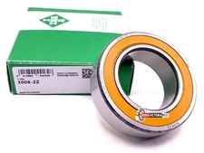 INA 3008 ZZ Angular Contact Ball Bearing, Metal Shielded 40x68x21 mm