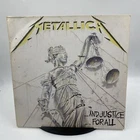 DOUBLE VINYL LP METALLICA AND JUSTICE FOR ALL VERH 61 UK 1ST PRESS 1988 VG+/VG