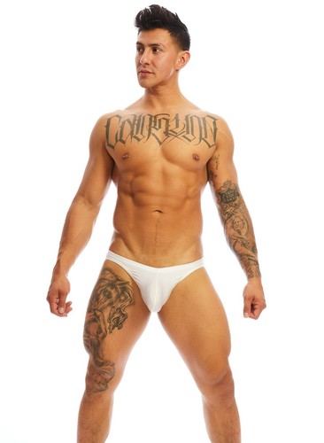 ¡El último! Bikini Randy Maverick mejorador N2N Bodywear para hombre con correa gruesa incorporada - Imagen 2 de 3