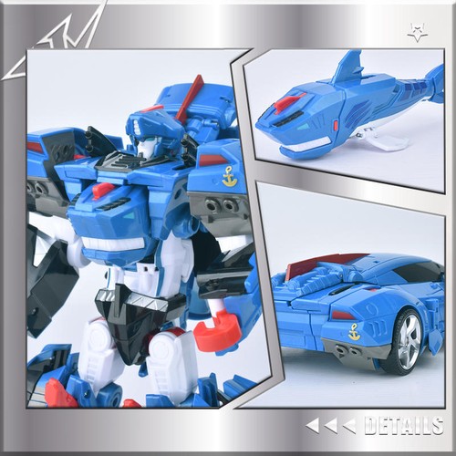 Tobot V Galaxy Detectives 9" Transform Robot Figure Boys Toy Car Plane Vehicle - Picture 13 of 47