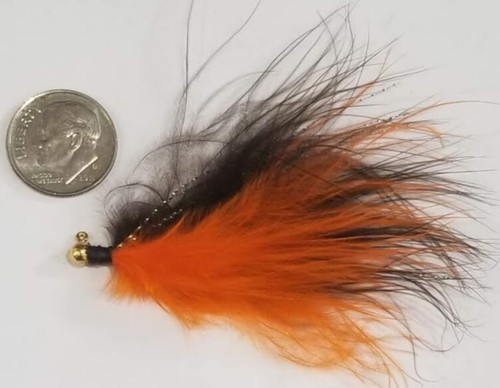 Erie Dearie Marabou Jigs 1/64 Oz Gamefish Killer Crappie Panfish Bluegill Lure - Picture 9 of 24