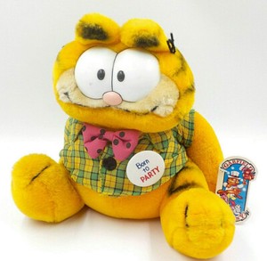 vintage garfield stuffed animal