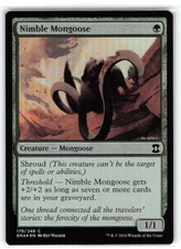 Nimble Mongoose *FOIL Common* Magic MtG x1 Eternal Masters SP