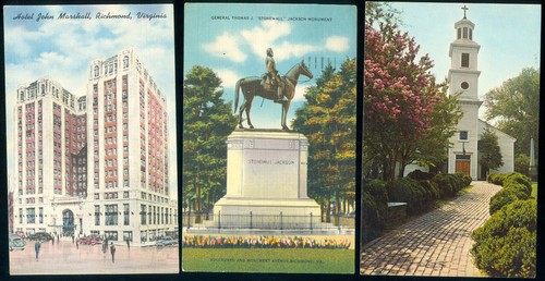 RICHMOND, VA - 6 POSTALES - Imagen 2 de 2