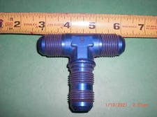 Parker AN834-8D BULKHEAD "T" FITTING (ALUMINUM) 3/4-16 THREAD