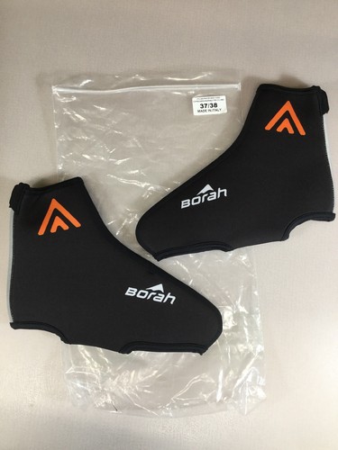 Mt Borah Uhc Rally Cycling Shoe Cover Booties Size 37/38 Euro  (6910-21) - Picture 1 of 7