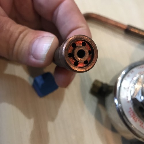 HARRIS COMPRESSED GAS REGULATOR 25-15, Cutting Tip 6290-1 - Picture 7 of 8