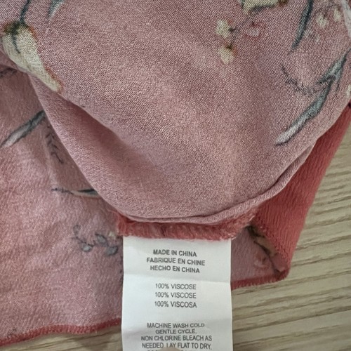 O'NEILL Elissa Crop Tank Top Size XL Rose Floral Boxy Square Neck SP2404012 - Picture 10 of 11