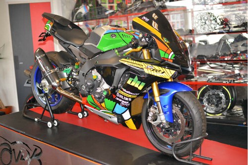 Parafango Anteriore Blu YAMAHA YZF R1 YZF-R1 2015-2019 - Picture 10 of 10