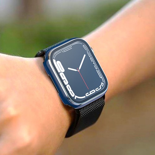 For Apple Watch Series 7 6 5 4 3 2 1 Ultra thin 360 Screen Protector Case Cover - Photo 8 sur 22