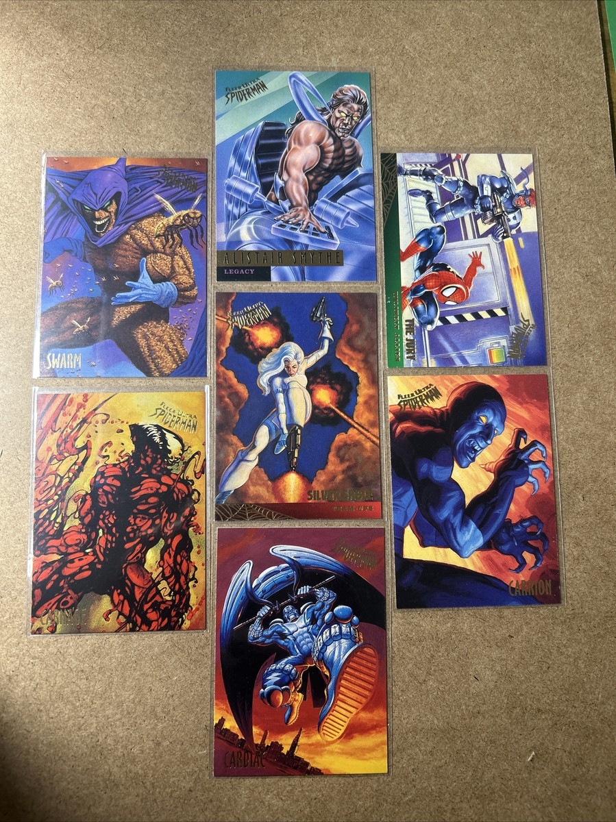 1995 Marvel Fleer Ultra Spider-Man - Lot of 7 NM+ Base set
