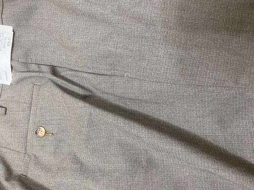 Ralph Lauren Comfort Flex Men Dress Pants 36x32 Slim Fit Flat Taupe New - Picture 3 of 9
