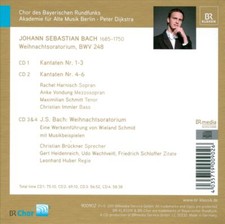 BACH: WEIHNACHTSORATORIUM NEW CD