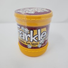 2008 Farkle Dice Game - Sealed Orange Container - New!