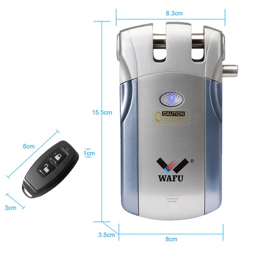 WAFU WF-018 Lock Invisible Keyless Door Y4L0 - Picture 3 of 10
