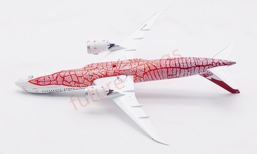 1:400 Aviation400 Qantas Airways B787-9 VH-ZND modellino aereo senza trattore + supporto - Foto 12 di 14