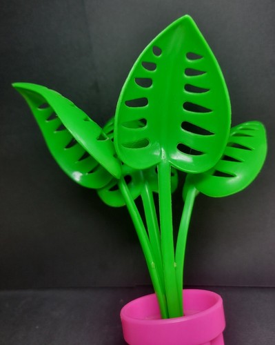 MATTEL BARBIE DREAM HOUSE ARTIFICIAL LEAVES PLANT DOLLHOUSE PRETEND VTG - Picture 4 of 5