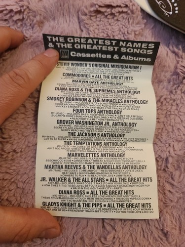 The Big Chill Original Motion Picture Soundtrack (CASSETTE TAPE, 1983, Motown) - Picture 3 of 3