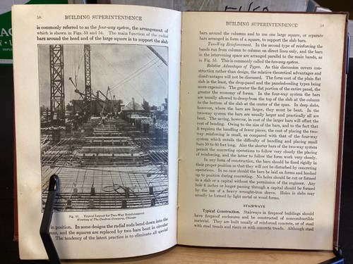 1919 Building Superintendence for Reinforced Concrete Structures, C.L. Post - Picture 13 of 20