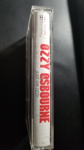 Ozzy Osbourne *Just Say Ozzy *cassette tape *1990 *Epic *ZT45451 *NM/NM *METAL - Picture 4 of 8