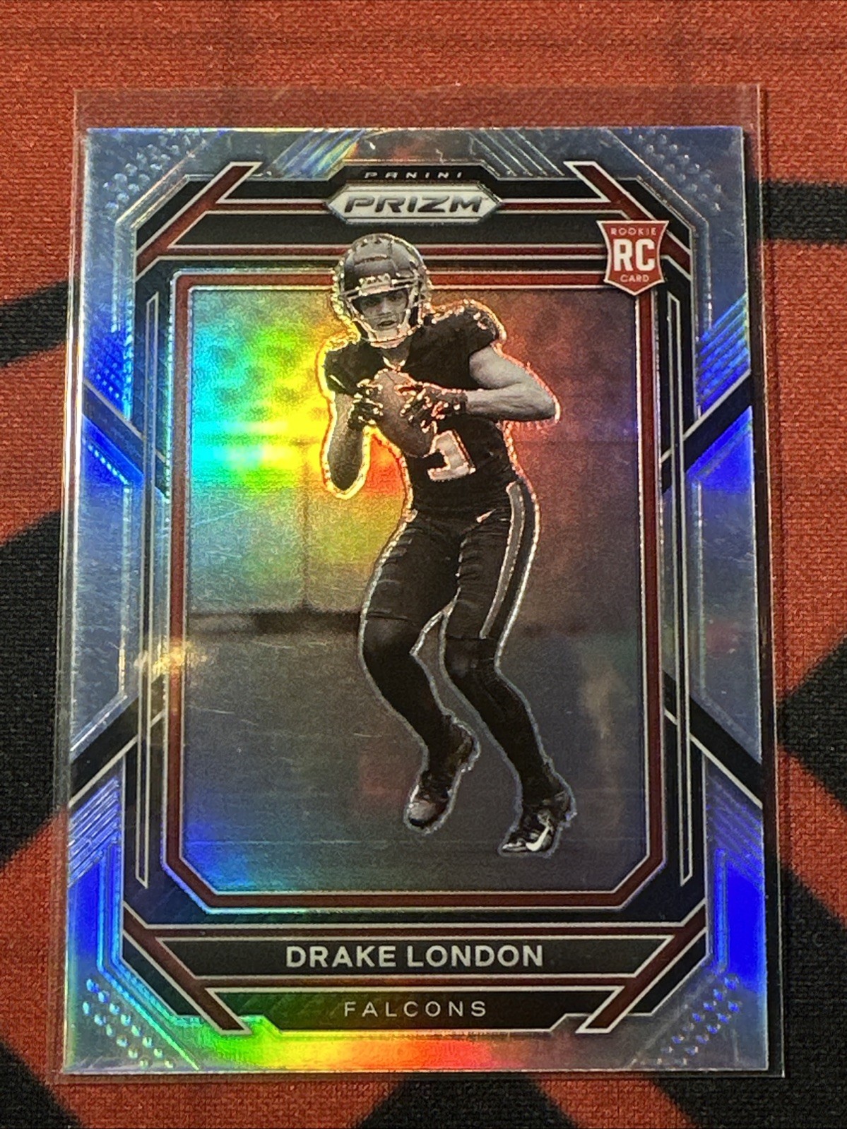 2022 Panini Prizm - Rookie Variation Drake London #308 Silver Prizm (RC)