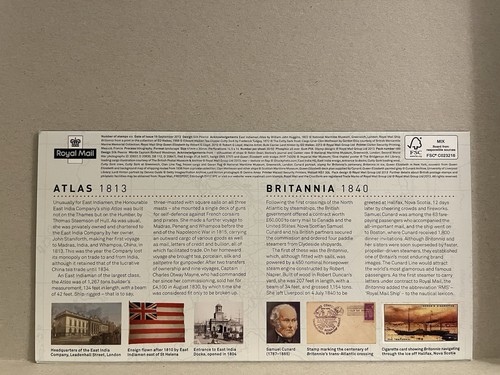 2013 Royal Mail Merchant Navy Stamp Presentation Pack w/ Mini Sheet - Picture 2 of 4