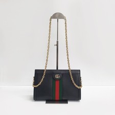 Gucci GG Supreme Ophidia Gold Chain Shoulder Bag 503877 92716967