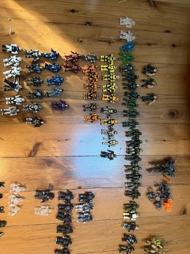 Halo mega bloks lot. Everything Is There Including Instructions For Each Set.