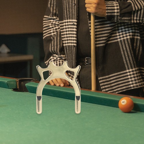 2PCS Cue Bridge Snooker Bridge Metall Pool Stick Halter Billard Cue Ständer für - Bild 5 von 12