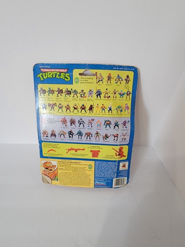 Walkabout 1991 sin usar, en caja, cardado TMNT figura de colección de las Tortugas Ninja Hills - Imagen 7 de 14