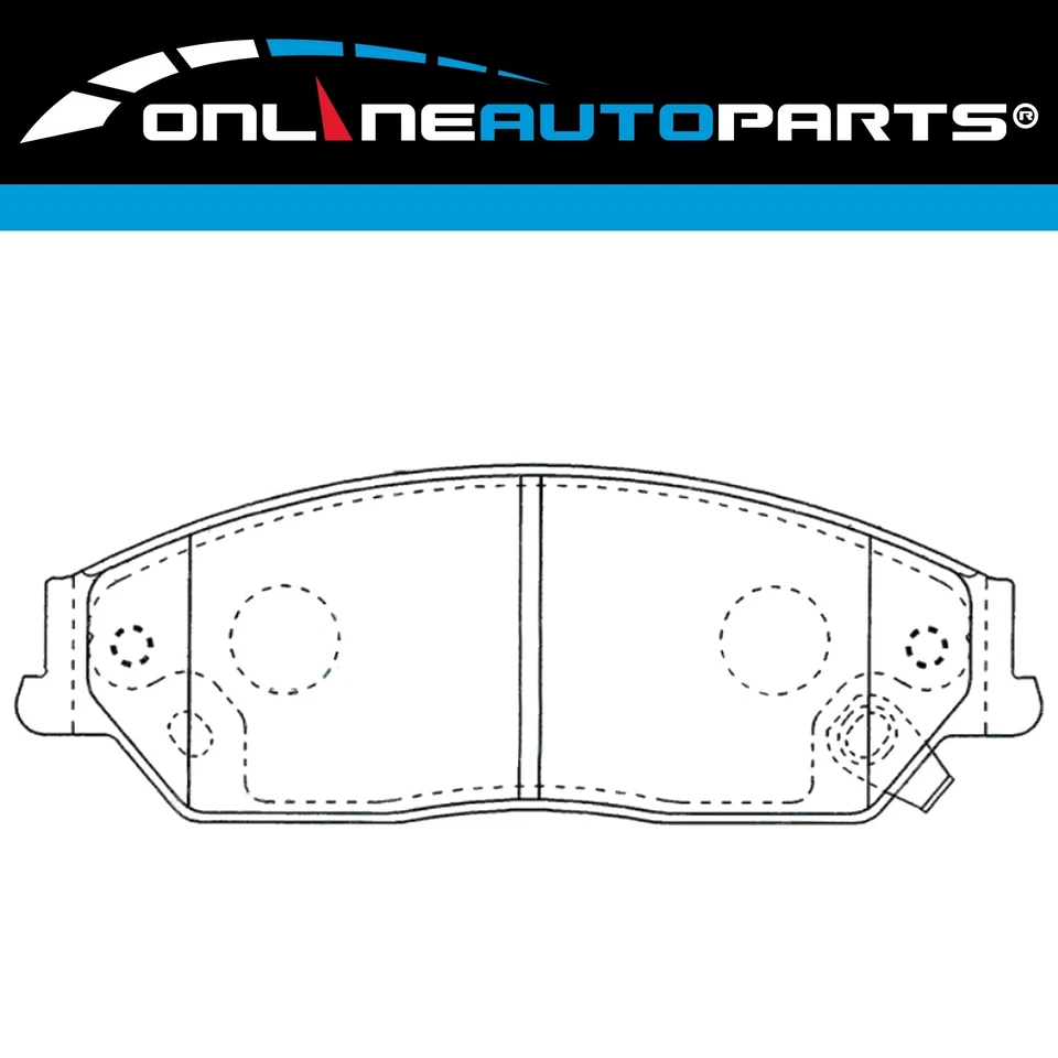 Bosch Front Disc Brake Pad Set for Toyota Camry ACV40R ASV50 2006~2017 - image 2 of 3